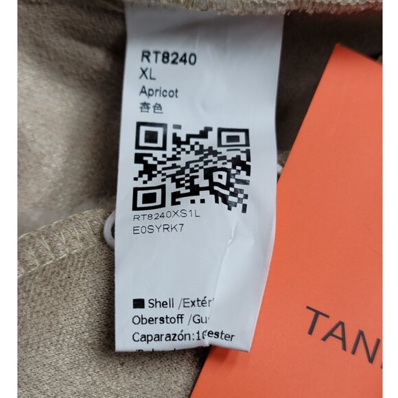 NWT Tankaneo Sherpa Moto Leather Patchwork Zip Up Coat XL - Picture 12 of 15